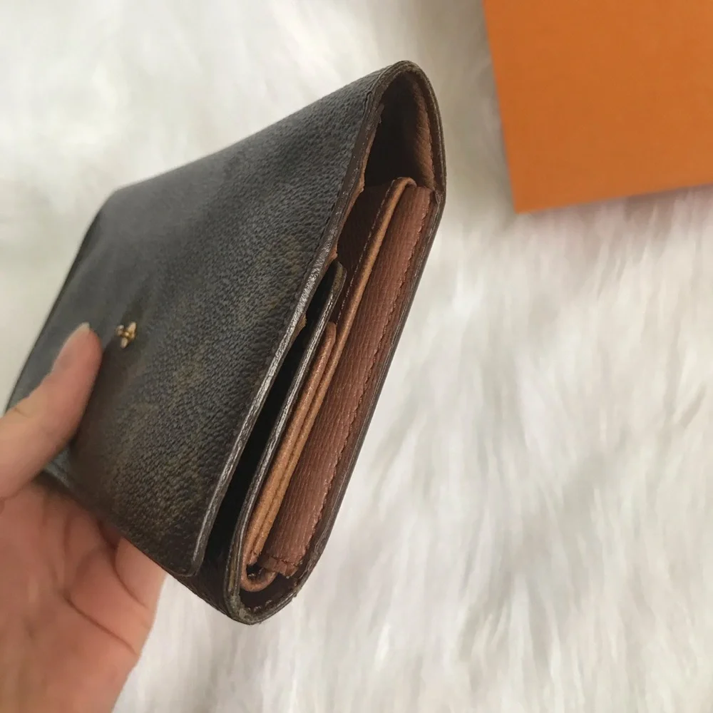 Auth. LV Porte Tresor International wallet_7